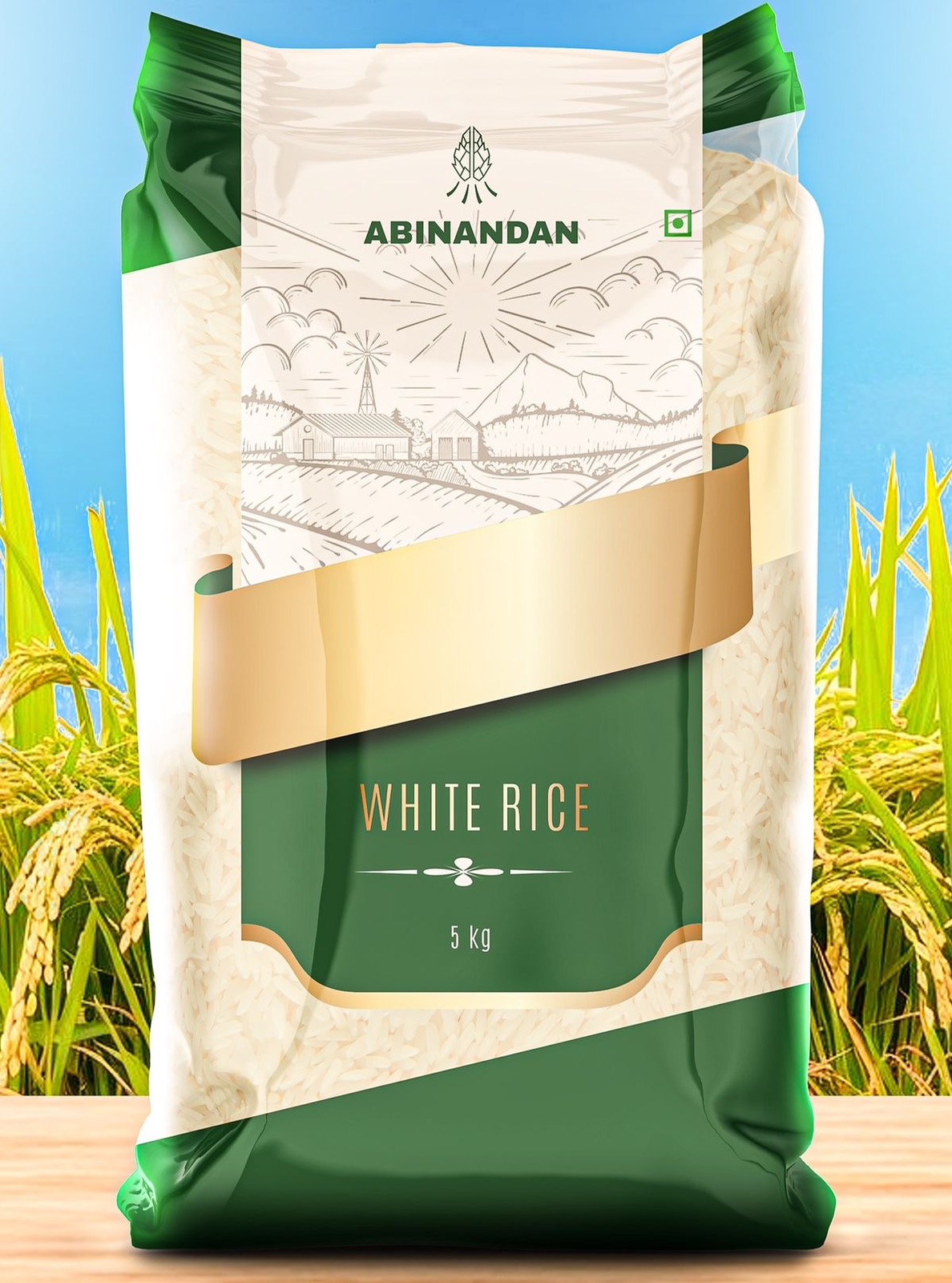 BOPP Rice Bag Design 7